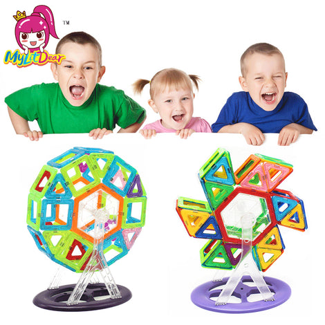 43Pcs 53Pcs Mini Magical Magnet Models Building Toys Magnetic Creator Educational Building Bricks Toys Gifts for Children
